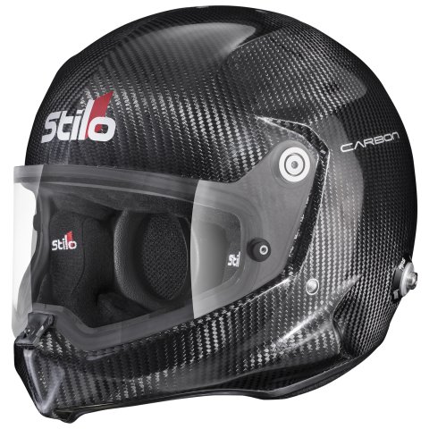 Stilo Venti WRX Dirt Carbon Helmets AA0230BG1T58 Helmet, Carbon, Full, Fiber, Clear Shield, FIA 8859-2015, Snell SA2020, Medium Plus, Each thumbnail 6