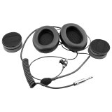 Stilo Helmet Communicator Accessories AE0322 Naked Dual Ear Bud Ready & Ear Muff Speakers - sound to both - GENTEX noise cancelling mag-dynamic BOOM mic - thumbnail 2