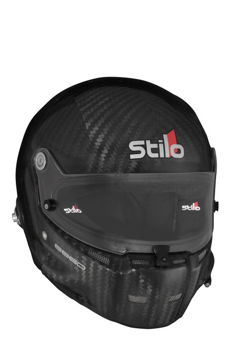 Stilo ST5 GT 8860-2018 Carbon Helmets AA0700AG1R64 Helmet, Carbon, Full, Fiber, Clear Shield, FIA 8860-2018, EPS Liner, No Graphic, 3X-Large, Each thumbnail 3