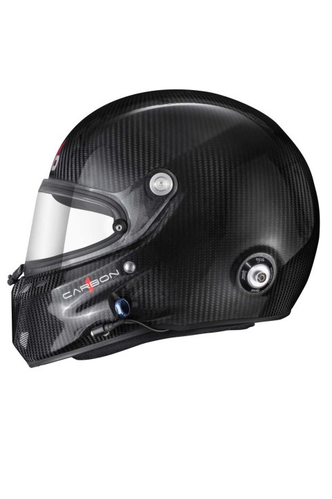 Stilo ST6 GT Carbon Helmets AA0800AF1V55 Helmet, Carbon, Full, Gloss, Fiber, Snell SA2020, FIA 8859-2024, Clear Visor, Small, 55cm, EPS Liner, Each thumbnail 5