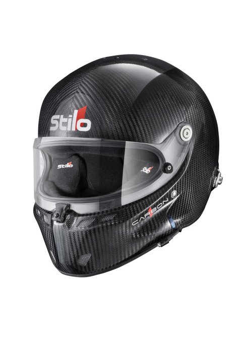Stilo ST6 GT Carbon Helmets AA0800AF1V58 Helmet, Carbon, Full, Gloss, Fiber, Snell SA2020, FIA 8859-2024, Clear Visor, Medium Plus, 58cm, EPS Liner, Each thumbnail 2