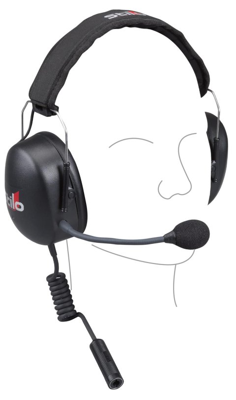 Stilo WRC Practice Headsets AD0210 Helmet Communicator Accessories, Headset, DES Practice, Each thumbnail 1