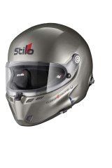 Stilo ST6 GT Composite Helmets AA0800AF2V64 Helmet, Composite, Full, Gloss, Titanium, Snell SA2020, FIA 8859-2024, Clear Visor, 3X-Large, 64cm, EPS Liner, Each thumbnail 2