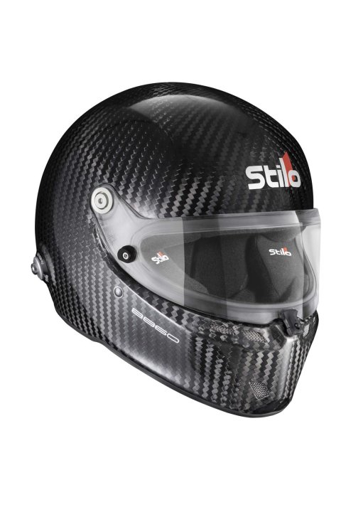 Stilo ST6 FN 8860-2018 Carbon Helmets AA0810AG1R61 Helmet, Carbon, Full, Gloss, Fiber, Snell SA2020, FIA 8860-2018, Clear Visor, X-Large, 61cm, EPS Liner, Each thumbnail 2