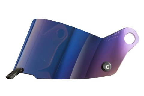 Stilo Replacement Visors YA0806 Helmet Visor, ST5, Plastic, Dark Iridium Blue, Each thumbnail 2