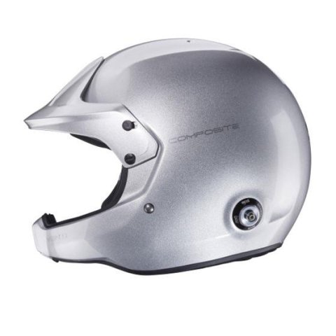 Stilo Venti WRC Composite Helmets AA0220BG2T64 Helmet, Composite, Gloss Silver, Snell SA2020/FIA 8859-2015, No Graphic, 3X-Large, Each thumbnail 4