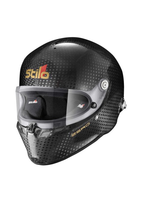 Stilo ST6 FN 8860-2018 Carbon Zero ABP Helmets AA0810AG3S58 Helmet, ABP, Full, Gloss, Fiber, SA2020, FIA 8860-2018-ABP-Zero, Clear Visor, Medium Plus, 58cm, EPS Liner, Each thumbnail 5