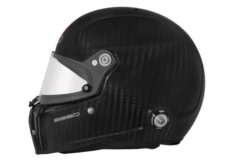 Stilo ST5 FN 8860-2018 ABP Carbon Helmets AA0710AG1S59 Helmet, Carbon, Full, Fiber, Clear Shield, FIA 8860-2018, EPS Liner, No Graphic, Large, Each thumbnail 4