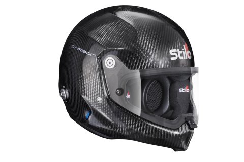 Stilo Venti WRX Dirt Carbon Helmets AA0230BG1T63 Helmet, Carbon, Full, Fiber, Clear Shield, FIA 8859-2015, Snell SA2020, 2X-Large, Each thumbnail 4