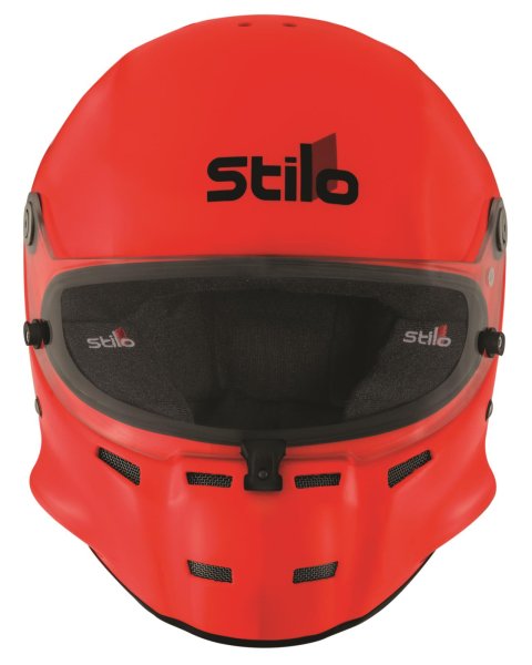 Stilo ST5 GT Offshore Helmets DA0702BF2T54 Helmet, Offshore, Full, Gloss Orange, Clear Shield, Snell SA2020/FIA 8859-2020, EPS Liner, No Graphic, X-Small, Each thumbnail 1
