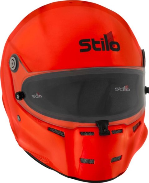 Stilo ST5 GT Offshore Helmets DA0702BF2T54 Helmet, Offshore, Full, Gloss Orange, Clear Shield, Snell SA2020/FIA 8859-2020, EPS Liner, No Graphic, X-Small, Each thumbnail 2