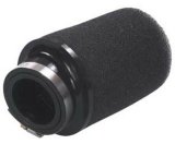 UNI Filter Clamp-On Pod Filters UP-4125 Air Filter, Pod, Clamp-On, Round Flanged Style, Foam, Black, Each thumbnail 2