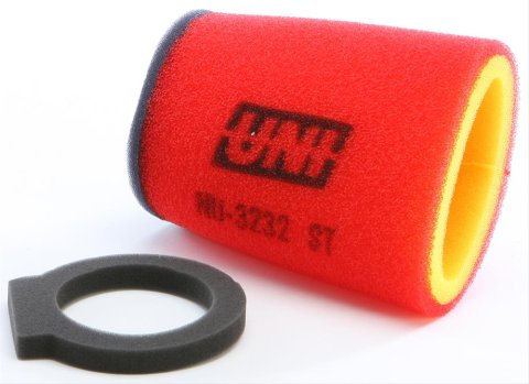 UNI Filter Multi-Stage Competition Air Filters UFI-NU-3232ST Filter, Competition, Foam, Red, Yamaha, Each