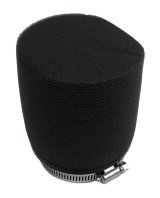 UNI Filter Clamp-On Pod Filters UFI-UP-4275 Air Filter, Pod, Clamp-On, Round Flanged Style, Foam, Black, Each thumbnail 1