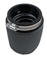 UNI Filter Clamp-On Pod Filters UFI-UP-4275 Air Filter, Pod, Clamp-On, Round Flanged Style, Foam, Black, Each thumbnail 2