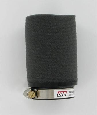 UNI Filter Clamp-On Pod Filters UFI-UP-5182 Air Filter, Pod, Clamp-On, Round Flanged Style, Foam, Black, Each