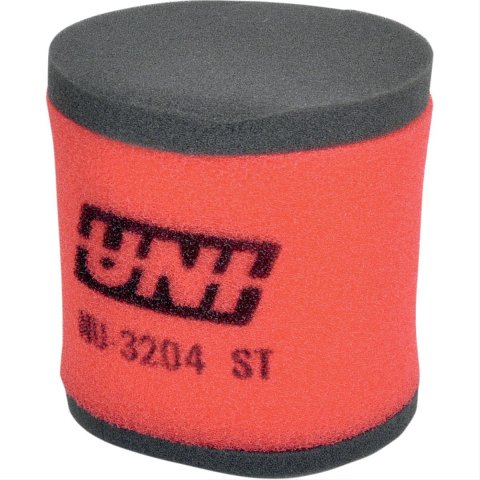 UNI Filter Multi-Stage Competition Air Filters NU-3204ST Filter, Competition, Foam, Red, Bultaco, Each thumbnail 1