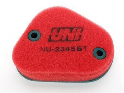 UNI Filter Multi-Stage Competition Air Filters UFI-NU-2345ST Filter, Competition, Foam, Red, Kawasaki, Each