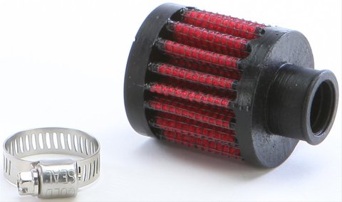 UNI Filter Clamp-On Crankcase Breather Filters UP-104 Filter, Clamp-On, .625 in. I.D., 1.50 in. O.D., 1.50 in. Length, Each