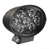J. W. Speaker TS3001V LED Auxiliary Lights 550673 Light, DOT Light, LED, Adjustable Bracket Mount, 7 x 5 in. Oval, Clear, Composite, 12-24 V, Pair thumbnail 1