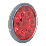 J. W. Speaker 6043 LED Work Lights 344731 Auxiliary Light, Work/Taillight, LED, 4.5 in. Round, Red/Clear, Aluminum, 12-24 V, Each thumbnail 5