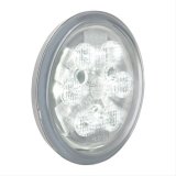 J. W. Speaker 6043 LED Work Lights 344731 Auxiliary Light, Work/Taillight, LED, 4.5 in. Round, Red/Clear, Aluminum, 12-24 V, Each thumbnail 6