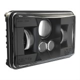 J. W. Speaker 8800 Evolution 2 LED Headlights 552551 Headlight, LED, Rectangle, Clear Lens, Black Housing, Black Bezel, 6.600 in. Length, 4.220 in. Height, Each thumbnail 2