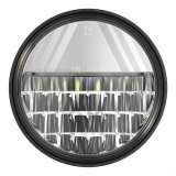 J. W. Speaker 6025 LED Fog Lights 553023 Auxiliary Light, Reflective Light, LED, RHT/LHT, 4 in. Round, Clear, Polycarbonate, 12 V, Pair thumbnail 1