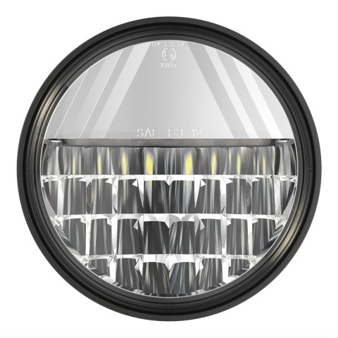 J. W. Speaker 6025 LED Fog Lights 553023 Auxiliary Light, Reflective Light, LED, RHT/LHT, 4 in. Round, Clear, Polycarbonate, 12 V, Pair