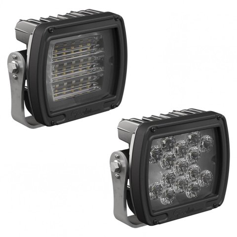 J.W. Speaker Light Bars, Pods and Fog Lights 1300591 526T 24V WrkLmp Blk, PC Trp thumbnail 2