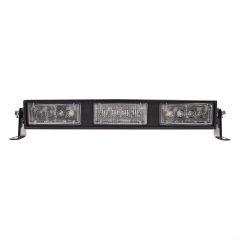 J. W. Speaker 9049 LED Light Bars 552441 Auxiliary Light, 19 in. Bar, Spot Beam, 3 Lights, Clear, Aluminum, 12-24 V, Each thumbnail 1