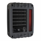 J. W. Speaker 279 DOT-Compliant LED Taillights 347553 Taillight Assemblies, Taillight, Rectangular, 8.28 in. Height, 6.05 in. Width, 3.43 in. Depth, Clear Lens, Black Housing, Pair thumbnail 1