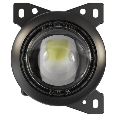 J. W. Speaker 95 LED Headlights 553721 Headlight Assemblies, Model 95, LED, Clear Lens, Black Housing, Black Bezel, 12-24 V High Beam, Each