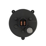 J. W. Speaker 93 LED Lights 0560371 Headlight Assemblies, Model 93, 90mm Headlight, 5-in-1 Headlight, Clear Lens, Aluminum Housing, Black, 12-24V, Each thumbnail 3