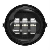 J. W. Speaker 6146 Ford Fog Lights 549651 Auxiliary Light, Light, LED, Bumper Mount, 4 in. Round, Clear, Black Inner Bezel, Aluminum, 12 V, Ford, Each thumbnail 1