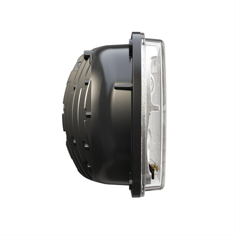 J. W. Speaker 8910 Evolution 2 LED Headlights 554461 Headlight Assemblies, Headlights, Rectangle, Clear Lens, Black Housing, Chrome Bezel, Each thumbnail 2