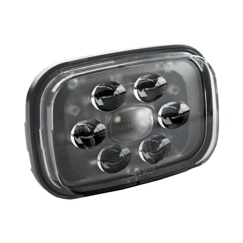 J. W. Speaker 785 LED Work Lights 554211 Auxiliary Light, Light, LED, Trapezoid Beam, 5 x 3 in. Rectangular, Clear, Thermoplastic, 12 V, Each thumbnail 1
