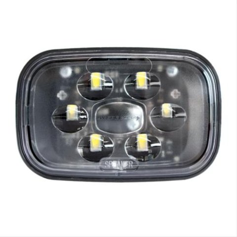 J. W. Speaker 785 LED Work Lights 554211 Auxiliary Light, Light, LED, Trapezoid Beam, 5 x 3 in. Rectangular, Clear, Thermoplastic, 12 V, Each thumbnail 4