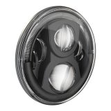 J.W. Speaker Headlight Assemblies 0557501 8700 EVO2-Pro 12/24 LHT ECE, Blk Non Drl thumbnail 1