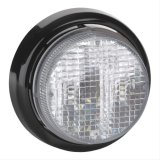 J. W. Speaker 217 LED Signal Lights 345421 Auxiliary Light, Reverse Light, LED, 3 in. Round, Clear, Polycarbonite, 12-24 V, Each thumbnail 3