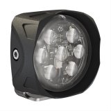J. W. Speaker 4418 LED Work Lights 554871 Auxiliary Light, Light, LED, Trapezoid Beam, 3.5 in. Square, Clear, Aluminum, 12 V, Each thumbnail 2