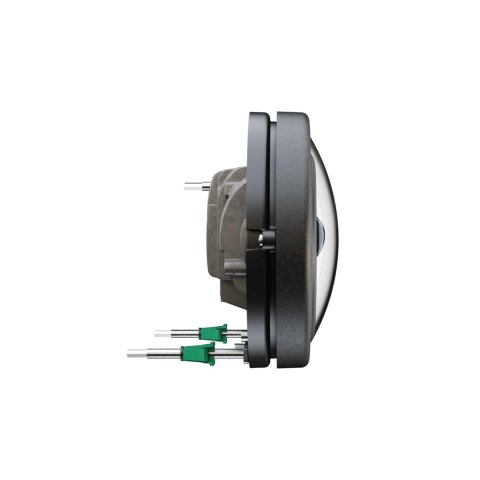 J. W. Speaker 8692 Adaptive 2 LED Headlights 555141 Headlights, LED, Round, Clear Lens, Gray Housing, Chrome Inner Bezel, 5.750 in. Diameter, Harley-Davidson®, Pair thumbnail 6