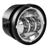 J. W. Speaker 6146 Ford Fog Lights 549661 Auxiliary Light, Light, LED, Bumper Mount, 4 in. Round, Clear, Chrome Inner Bezel, Aluminum, 12 V, Ford, Each thumbnail 4
