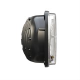 J. W. Speaker 8910 Evolution 2 LED Headlights 554481 Headlight Assemblies, Headlights, Rectangle, Clear Lens, Black Housing, Black Bezel, Each thumbnail 2