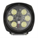 J. W. Speaker 4418 LED Work Lights 555003 Auxiliary Light, Light, LED, Flood Beam, 3.5 in. Square, Clear, Aluminum, 12 V, Pair thumbnail 1
