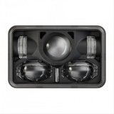 J. W. Speaker 8820 Evolution 2 LED Headlights 550931 Headlight, LED, Rectangle, Clear Lens, Black Housing, 6.440 in. Length, 5.110 in. Height, Each thumbnail 4