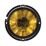 J. W. Speaker Model 406 LED Strobe Lights 646501 Light, 406, Light, Amber, Low Profile, Round, Plastic Housing, Black, 12 in. Wire Leads, Each thumbnail 3