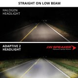 J. W. Speaker 8790 Adaptive 2 LED Headlights 555011 Headlight, LED, Round, Clear Lens, Gray Housing, Black Inner Bezel, 7.000 in. Diameter, Each thumbnail 5