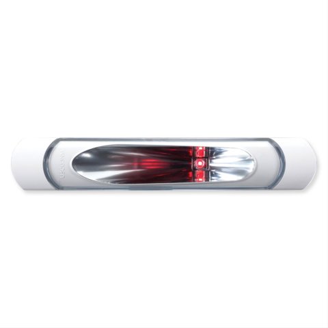 J. W. Speaker Model 450 LED Marine Navigation Lights 0230681 Light Assembly, Light, Port, Red, LED, White Base, Each