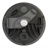 J. W. Speaker 239 J2 Series LED Turn Signals 346493 Signal Indicators, LED, Front, Round, Clear Lens, Jeep, Pair thumbnail 5